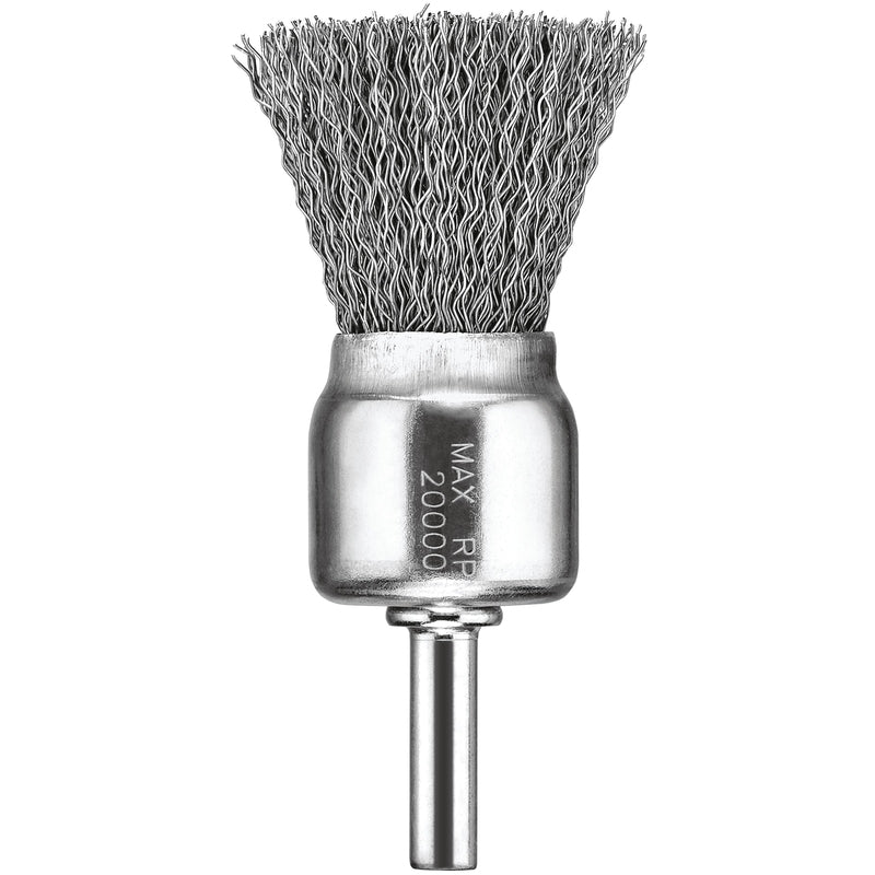 DeWalt High Performance 1 in. Fine Crimped Wire Wheel Brush Carbon Steel 20000 rpm