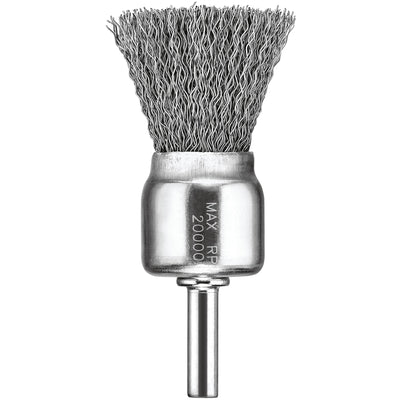 DeWalt High Performance 1 in. Fine Crimped Wire Wheel Brush Carbon Steel 20000 rpm