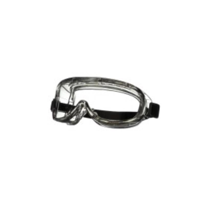 3M Chemical Splash Goggles Clear Lens Black Frame