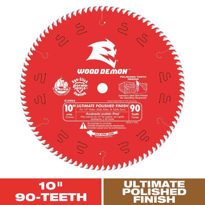 Diablo 10 in. D X 5/8 in. TiCo Hi-Density Carbide Circular Saw Blade 90 teeth