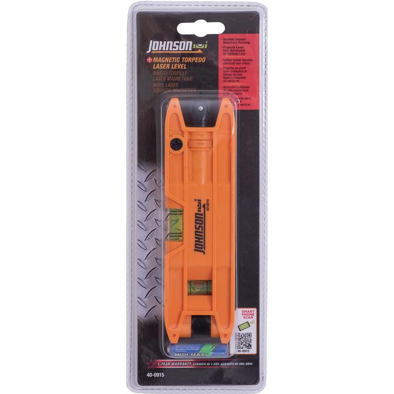 Johnson Magnetic Torpedo Laser Level