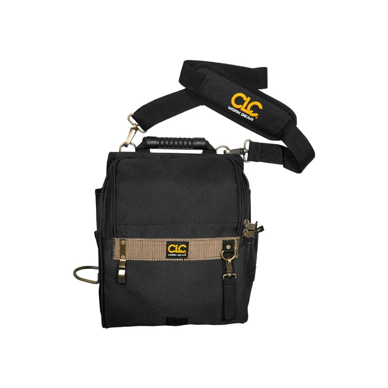 CLC 4 in. W X 15.25 in. H Polyester Electrician's Pouch 21 pocket Black/Tan