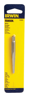 Irwin Hanson 15/64 in. X 15/64 in. D Carbon Steel Straight Screw Extractor 6 in.