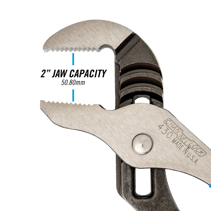 Channellock 10 in. Steel Tongue and Groove Pliers