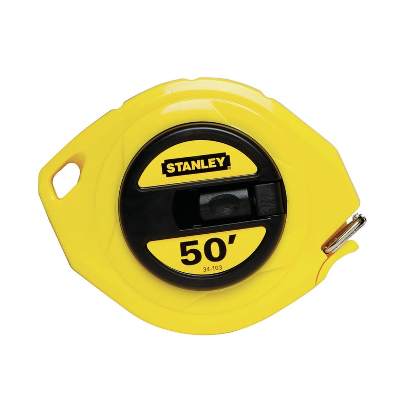 Stanley 50 ft. L X 0.38 in. W Closed Reel Long Tape Measure