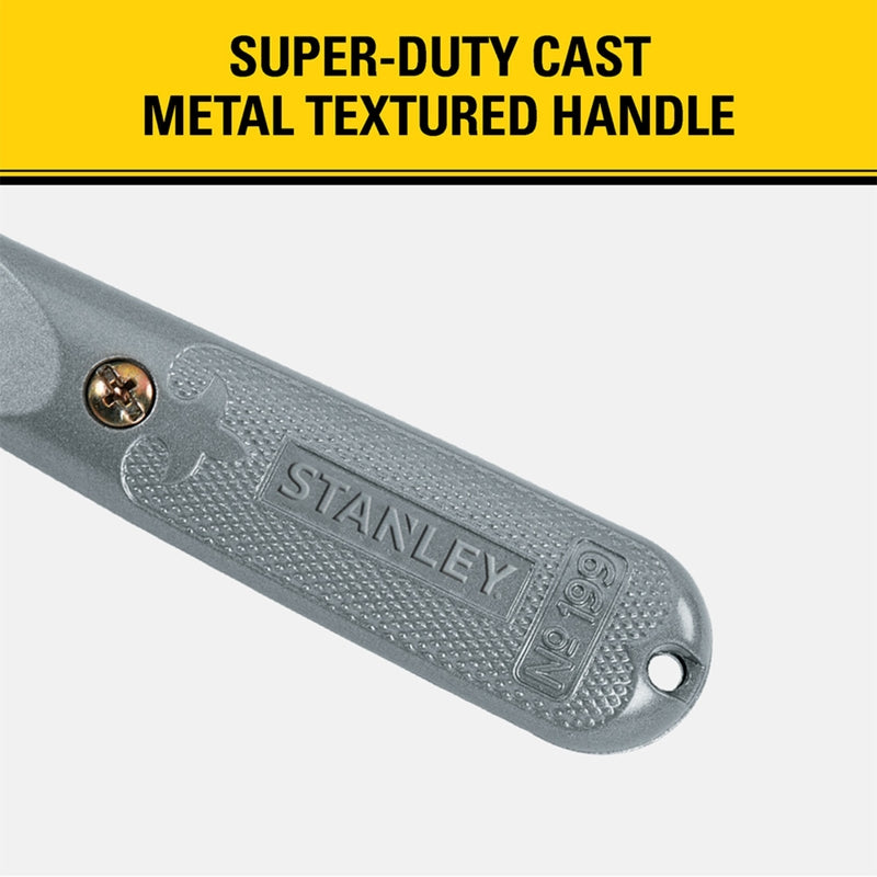 Stanley Classic 199 5-3/8 in. Fixed Blade Utility Knife Gray