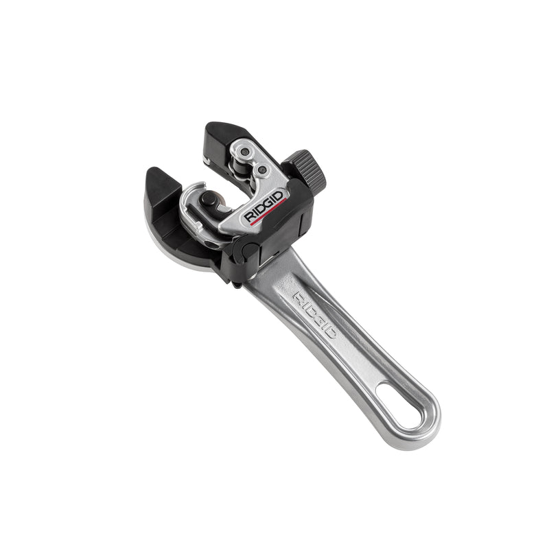 RIDGID Autofeed 1-1/8 in. Cutter with Ratchet Handle Black/Silver