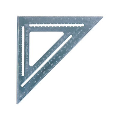 Swanson 12.25 in. L X .875 in. H Aluminum Speed Square