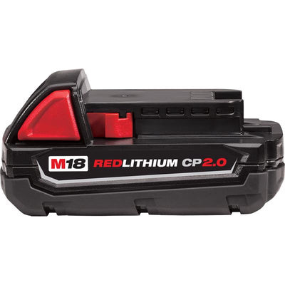 Milwaukee M18 RedLithium CP 2 Ah Lithium-Ion Compact Battery