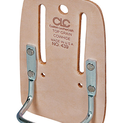 CLC Leather Hammer Holder 3.9 in. L X 5.8 in. H Tan