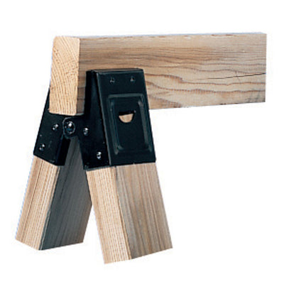 Fulton 2 in. H X 4 in. W Sawhorse Brackets 300 lb. cap. 2 pc
