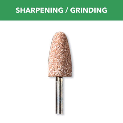 Dremel 3/8 in. X 1-1/2 in. L Aluminum Oxide Grinding Stone