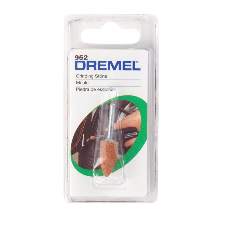 Dremel 3/8 in. X 1-1/2 in. L Aluminum Oxide Grinding Stone