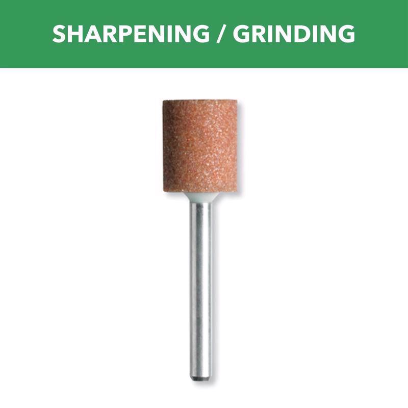 Dremel 3/8 in. X 1-1/2 in. L Aluminum Oxide Grinding Stone