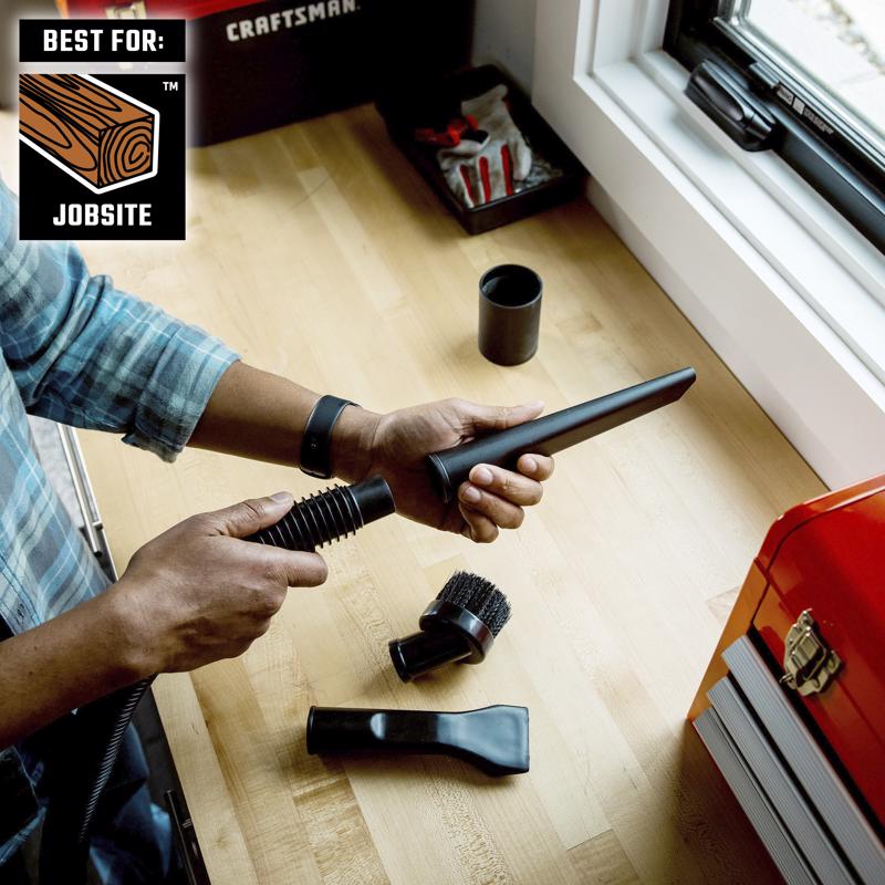 Craftsman 2 in. L X 2 in. W X 1-1/4 in. D Crevice Tool