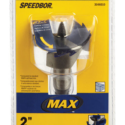 Irwin Speedbor 2 in. X 5 in. L Steel Self-Feed Bit Hex Shank
