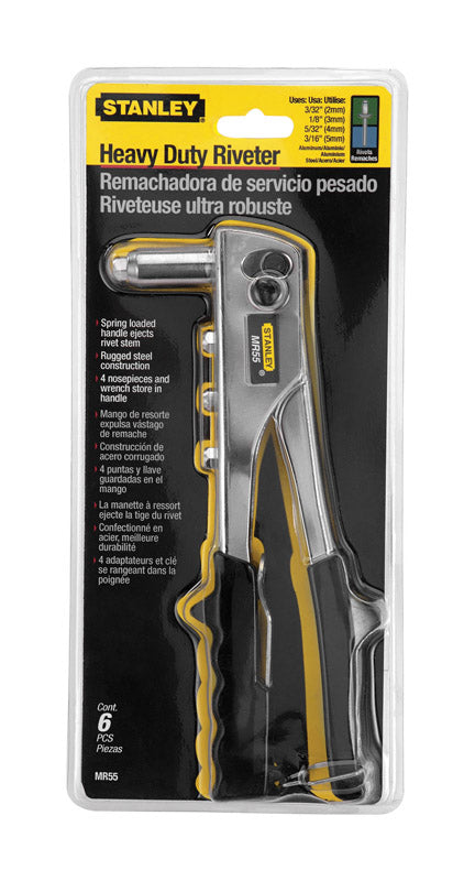 Stanley Steel Rivet Tool Yellow