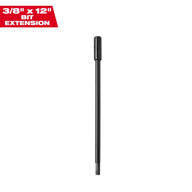 Milwaukee 12 in. Alloy Steel Drill Bit Extension 3/8 in. Hex Shank