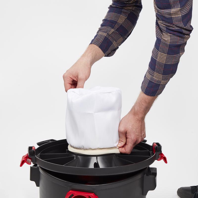 Craftsman 2 in. L X 8 in. W Cloth Filter Bag