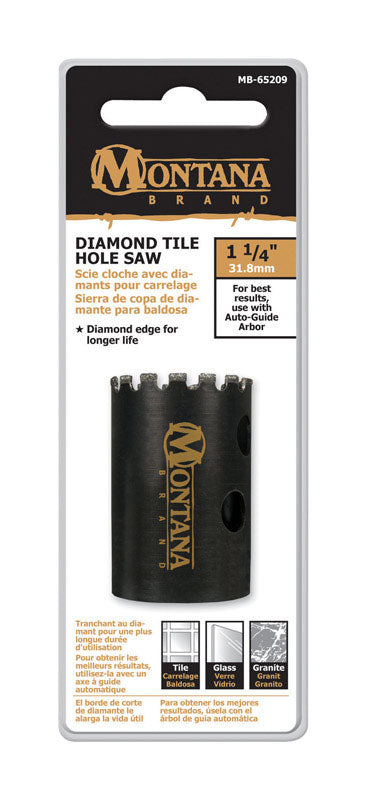 Montana Brand 1-1/4 in. Carbide Tipped Hole Saw