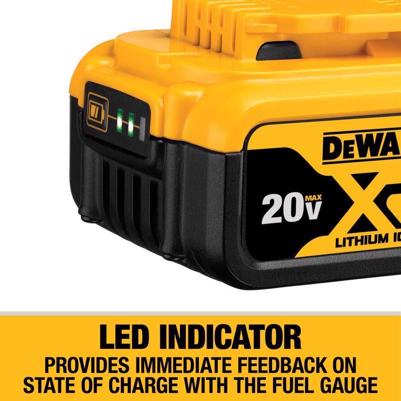 DeWalt 20V MAX XR DCB204 4 Ah Lithium-Ion Battery