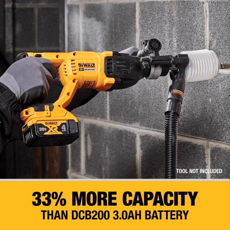 DeWalt 20V MAX XR DCB204 4 Ah Lithium-Ion Battery