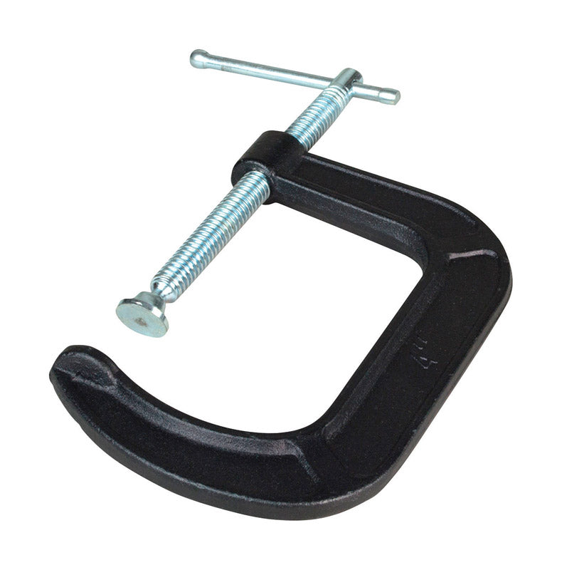 Bessey 4 in. X 3 in. D C-Clamp 1300 lb