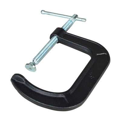 Bessey 4 in. X 3 in. D C-Clamp 1300 lb