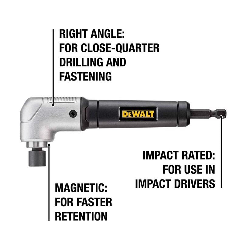 DeWalt ELITE SERIES Metal Right Angle Drill Attachment
