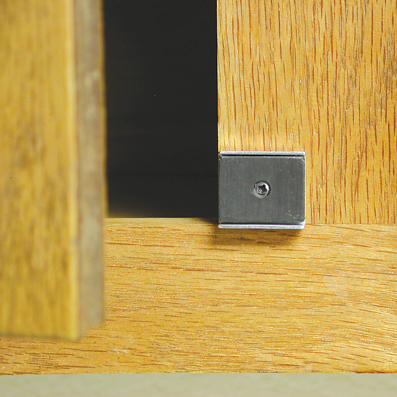 Magnet Source 1 in. L X .875 in. W Silver Latch Magnet 7 lb. pull 2 pc