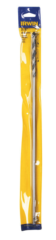 Irwin 3/8 in. X 18 in. L Steel Bell Hanger Bit Straight Shank