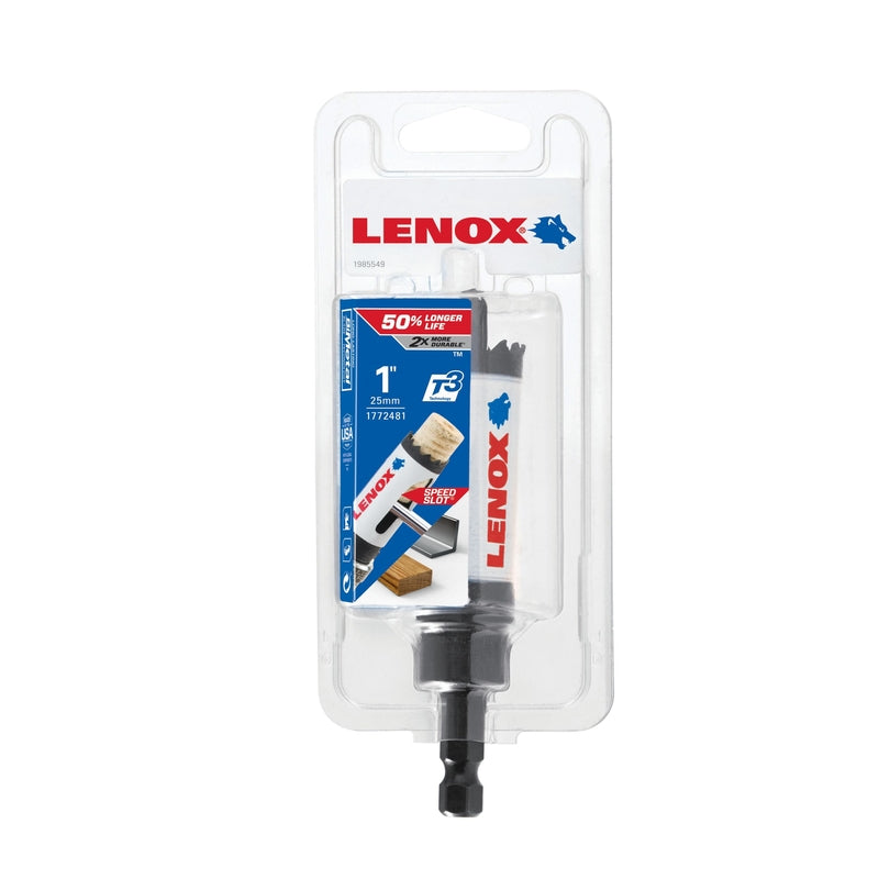 Lenox Speed Slot 1 in. Bi-Metal 1.5 in. L Hole Saw