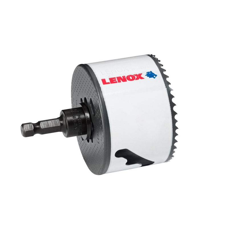LENOX Speed Slot 3 in. Bi-Metal 1.5 in. L Hole Saw Arbor Included