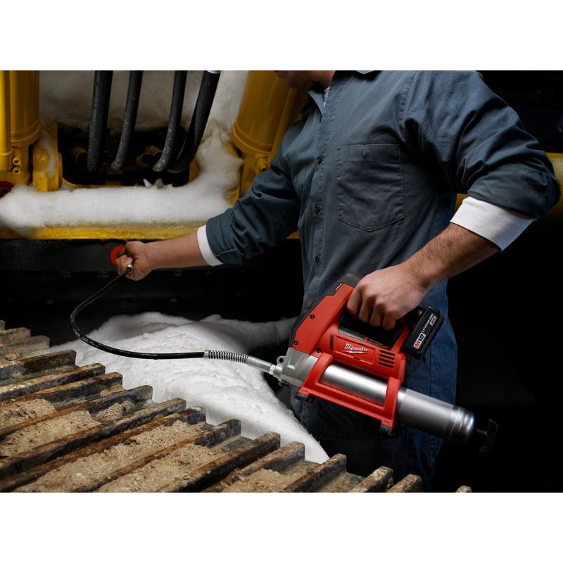 Milwaukee M12 Cordless Grease Gun Kit Kit (Battery & Charger) 14 oz