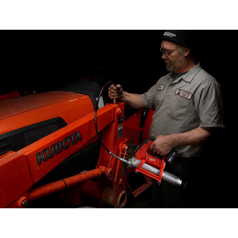 Milwaukee M12 Cordless Grease Gun Kit Kit (Battery & Charger) 14 oz
