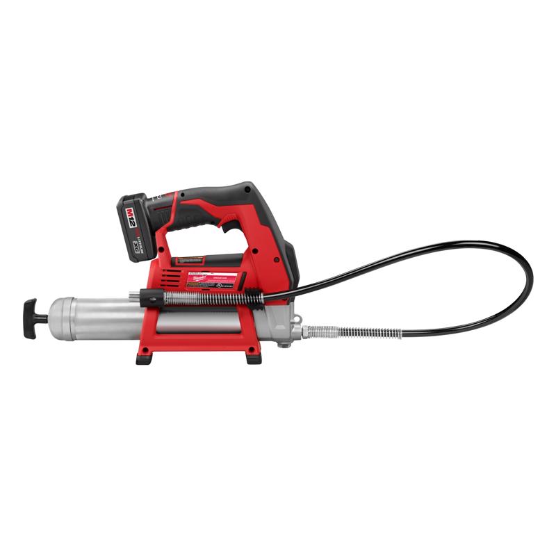 Milwaukee M12 Cordless Grease Gun Kit Kit (Battery & Charger) 14 oz