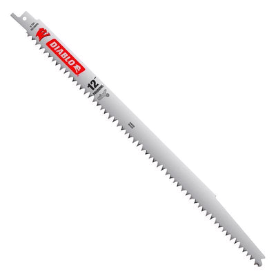 Diablo 12 in. Bi-Metal Pruning Reciprocating Saw Blade 5 TPI