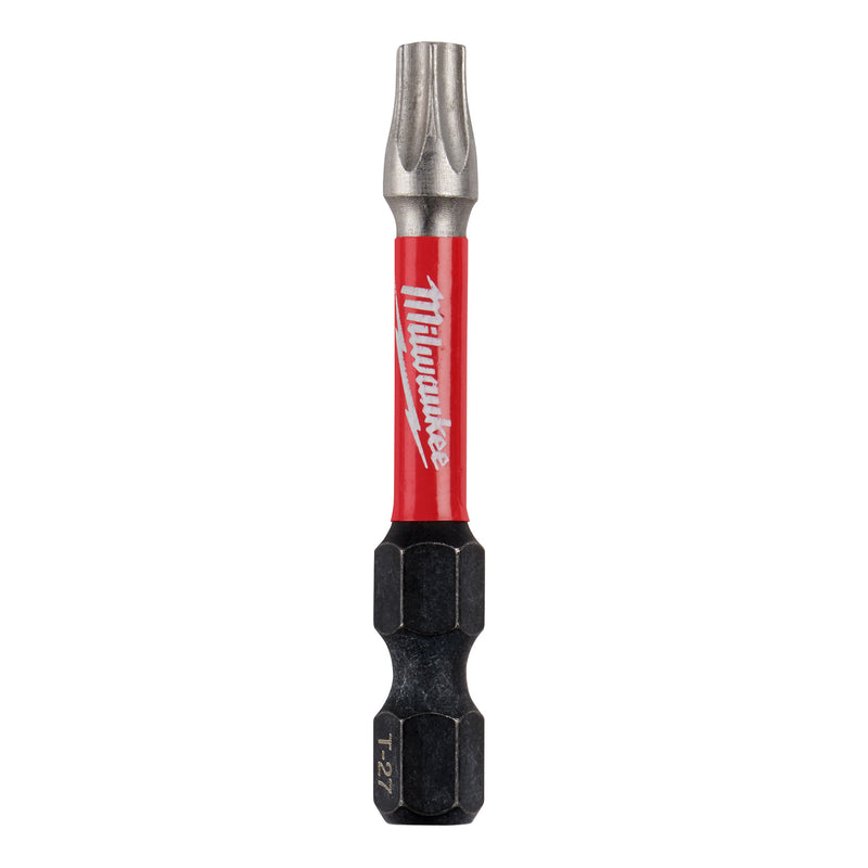 Milwaukee Shockwave Torx T27 X 2 in. L Screwdriver Bit Steel