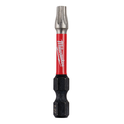 Milwaukee Shockwave Torx T27 X 2 in. L Screwdriver Bit Steel