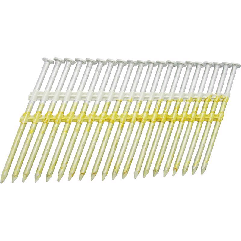 Grip-Rite 2-3/8 in. L X 11-1/2 Ga. Angled Strip Hot-Dip Galvanized Framing Nails 21 deg 1000 pk