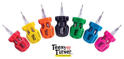 Picquic Teeny Turner 7-in-1 Micro Screwdriver 2.78 in. 8 pc