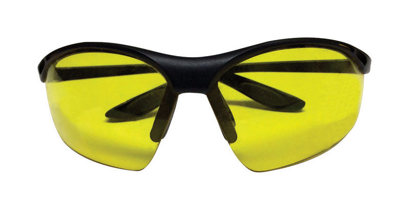 Sierra Ranch Bi-Focal Safety Readers Yellow Lens Black Frame