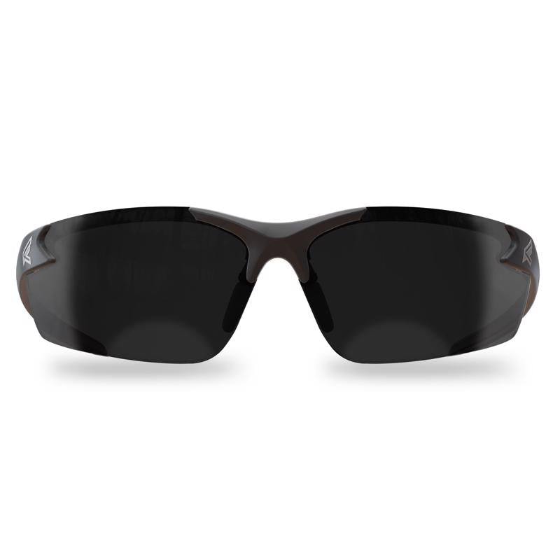 Edge Eyewear Zorge G2 Safety Glasses Smoke Lens Black Frame
