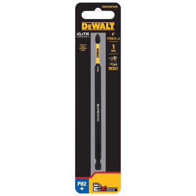 DeWalt ELITE SERIES Phillips #2 X 6 in. L Screwdriver Bit Steel