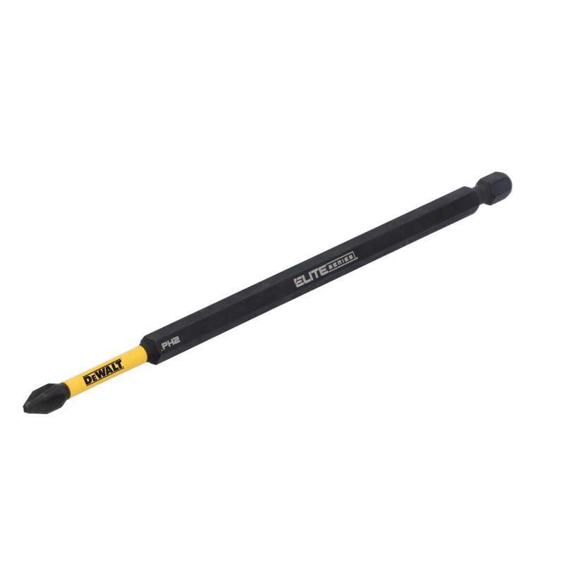 DeWalt ELITE SERIES Phillips #2 X 6 in. L Screwdriver Bit Steel