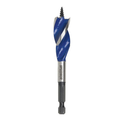 Irwin Speedbor 5/8 in. X 4 in. L Carbon Steel Wood Boring Bit Quick-Change Hex Shank