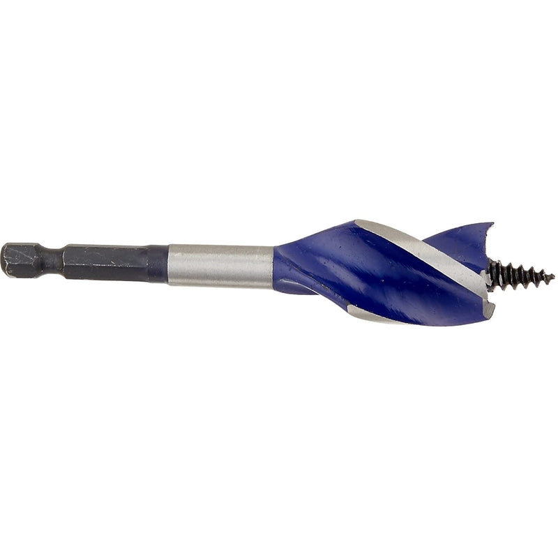 Irwin Speedbor 3/4 in. X 4 in. L Carbon Steel Wood Boring Bit Quick-Change Hex Shank