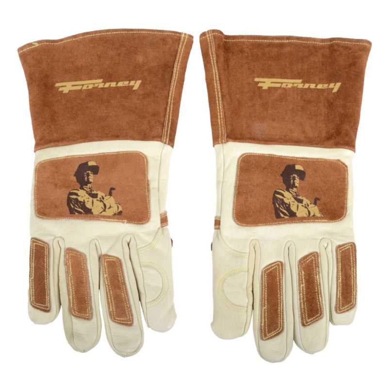 Forney 12.625 in. Cowhide Welding Gloves