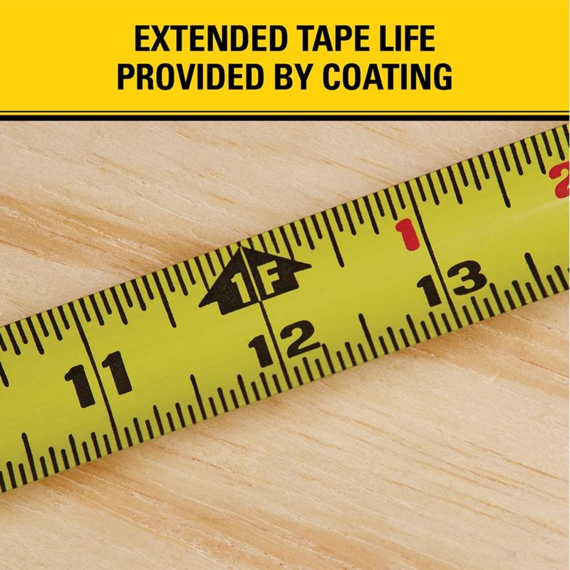 STANLEY PowerLock 25 ft. L X 1 in. W Compact Tape Measure