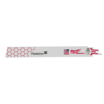 Milwaukee The Torch 9 in. Metal Demo Reciprocating Saw Blade 10 TPI